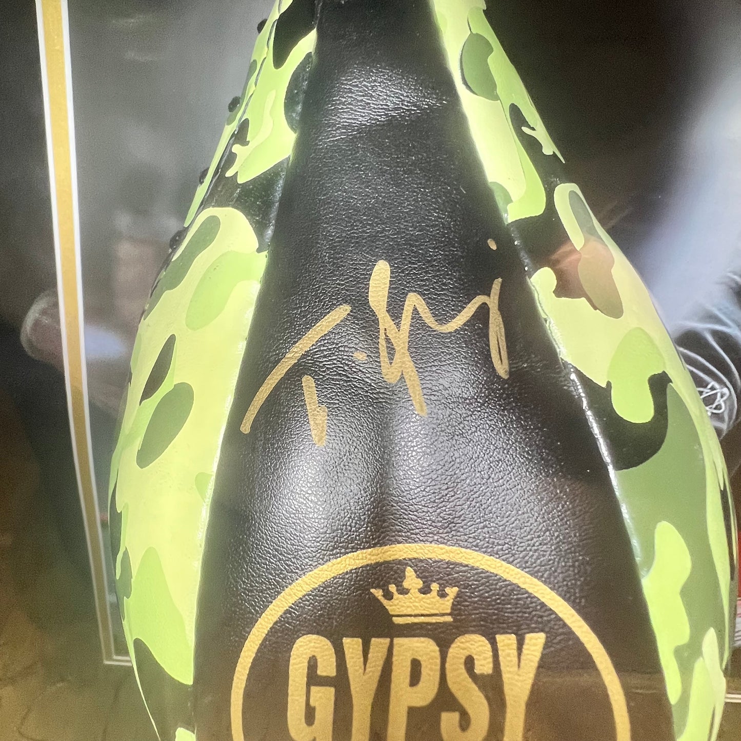 Tyson Fury Signed Speed Ball