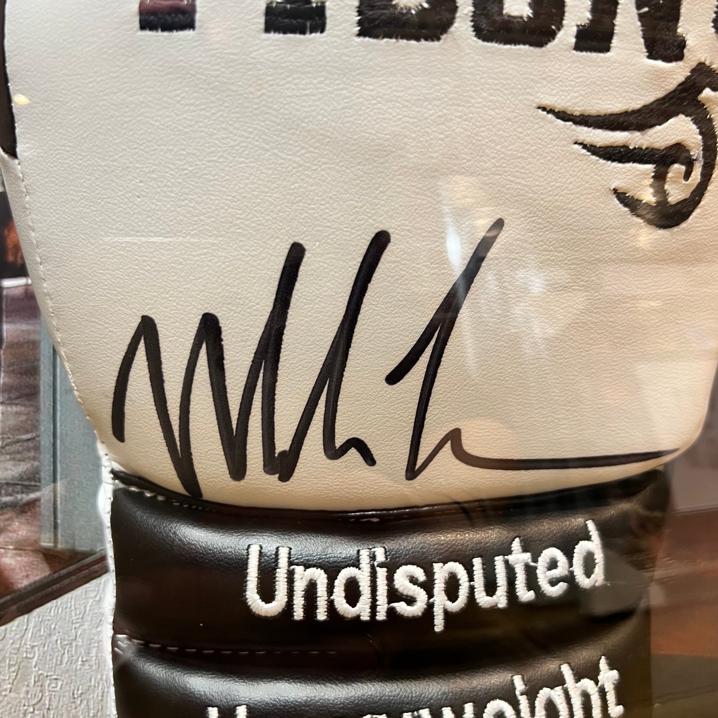 Mike Tyson Signed Glove