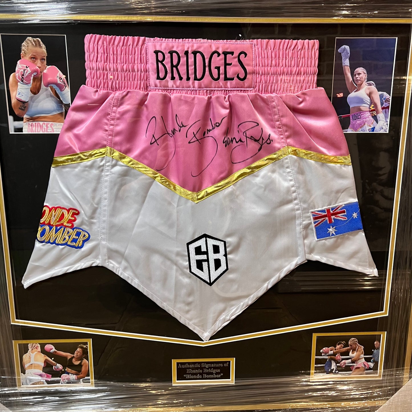 Ebanie Bridges Signed Shorts