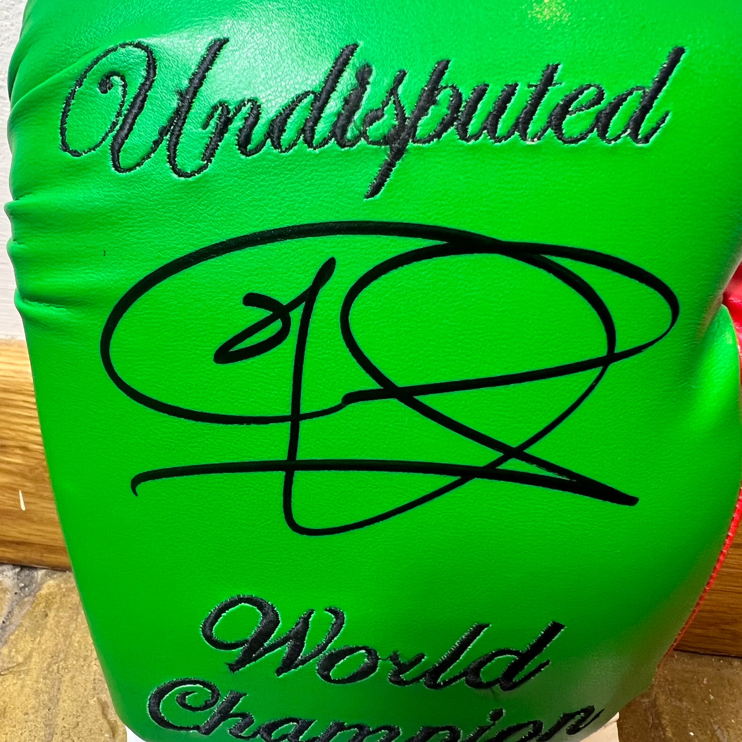 Joe Calzaghe Signed Glove