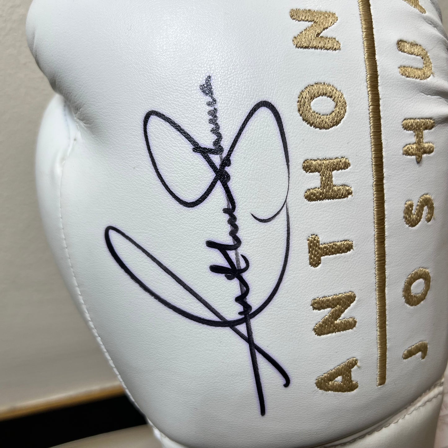 Anthony Joshua Signed Glove