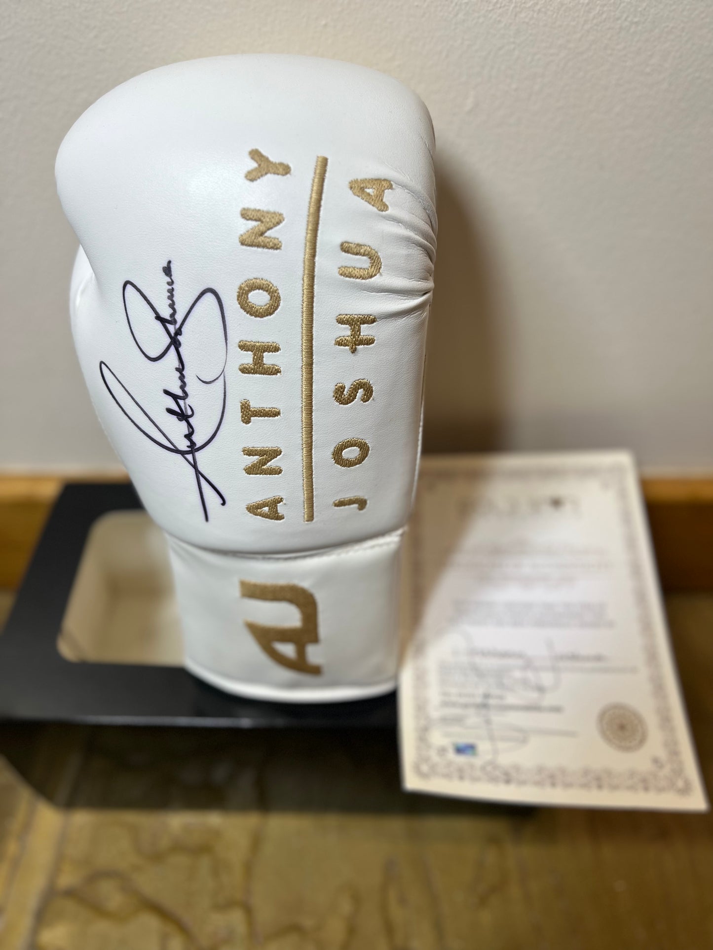 Anthony Joshua Signed Glove