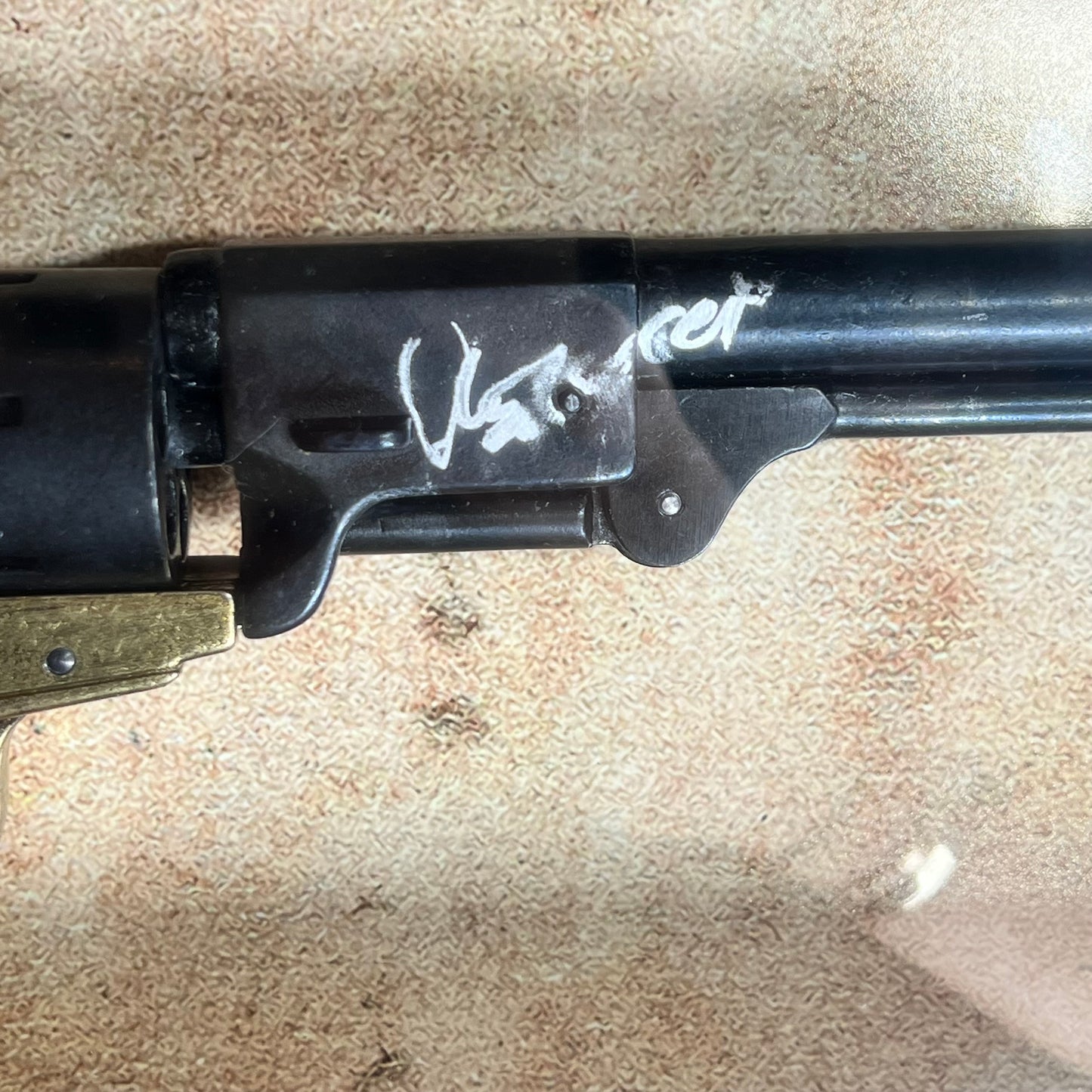 Clint Eastwood GOOD BAD UGLY  Signed Movie Prop Gun and signed Photograph