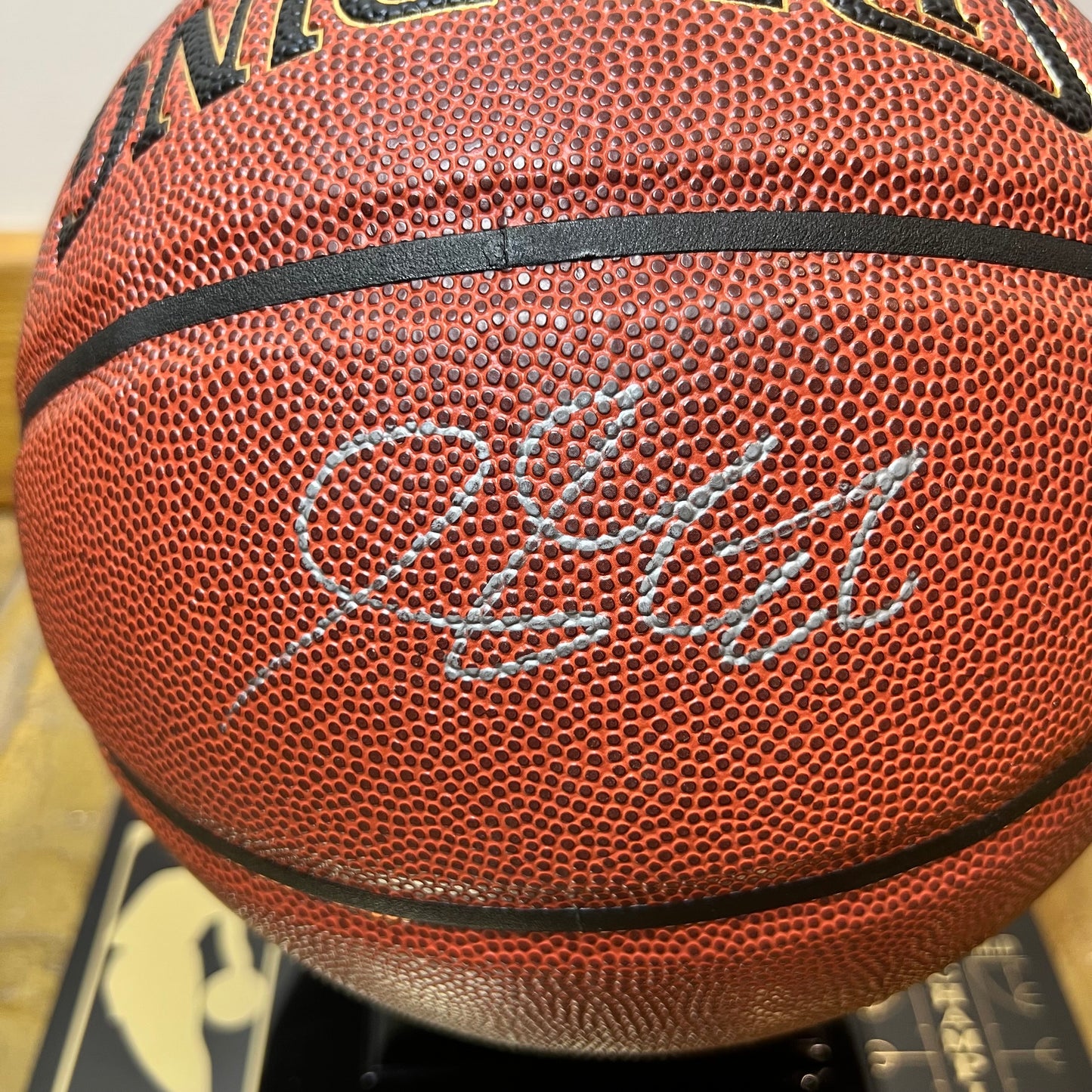 Lebron James Signed Basketball