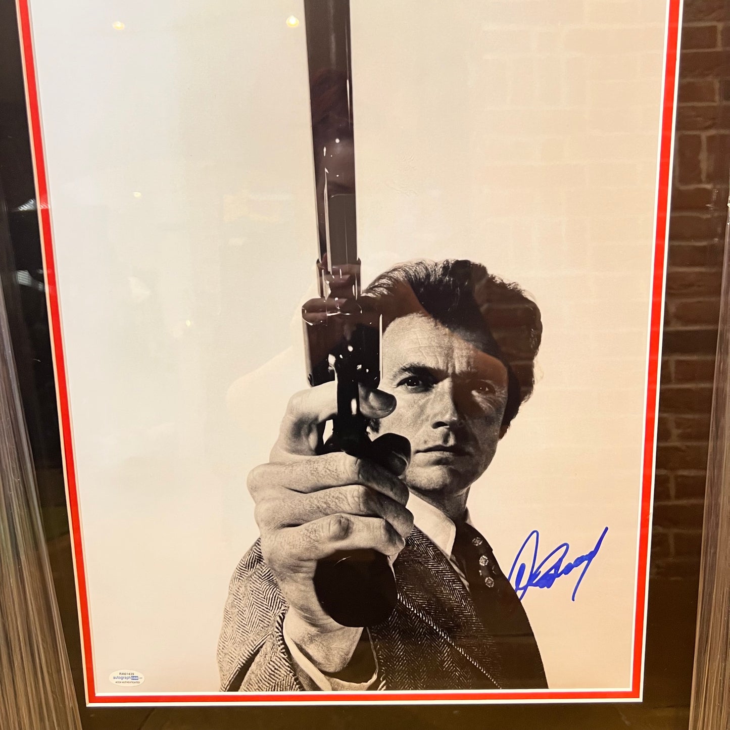 Clint Eastwood Dirty Harry Signed Photo